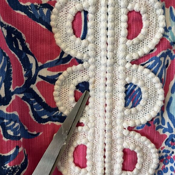 Lilly Pulitzer Women's Top 6 Annabelle Top Capri Pink Samba Sleeveless Preppy - Picture 6 of 15